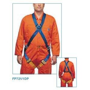 FP721-1DP胸前交叉聚酯全身安全帶 