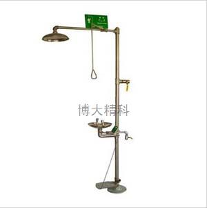 316不銹鋼復合式洗眼器+腳踏