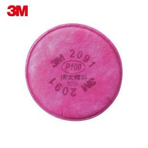 3M 2091 P100 顆粒物濾棉 