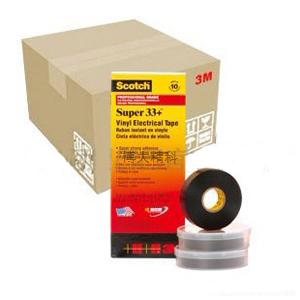 3M Super 33+ 特優型 PVC電氣絕緣膠帶 黑色 