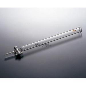 AS ONE 0154-03-10 色譜管（無過濾器,帶特氟隆 龍頭） 