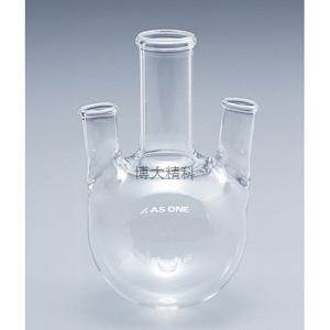 AS ONE 三口玻璃燒瓶1000ml 