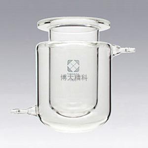 AS ONE 可分離式燒瓶300ml（平面配研型）（半圓形 套管式）（龍頭無） 
