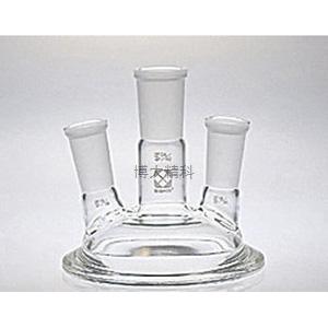 AS ONE 三口 通用配研型可分離蓋φ85mm（腕帶式 帶平面槽式） 