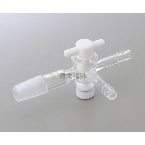 AS ONE 0414-05-10 帶通用配研的三相龍頭Ⅰ型(帶特氟隆龍頭) 