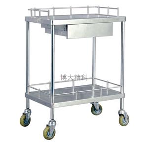 B316 不銹鋼治療車Ⅲ型（凹臺面,無抽屜） 