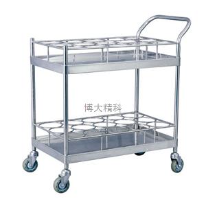 B472 不銹鋼送開水瓶車（18瓶） 