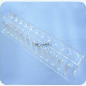 H0012 有機(jī)玻璃試管架22mm*6 