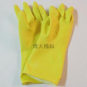 黃色絨里家用手套