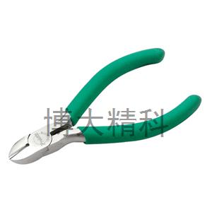 1PK-037S防滑綠柄鈦金斜口鉗(110mm)12個 