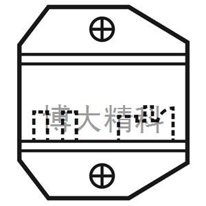 1PK-3003D12電話口模6P2C/4C/6C RJ11/RJ12