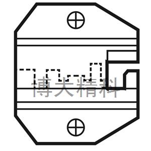1PK-3003D14網絡口模AMP 8P8C/RJ45