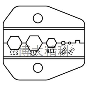 1PK-3003D28同軸口模S.041H.068.178.255.278 1PK-3003D28同軸口模S.041H.068.178.255.278