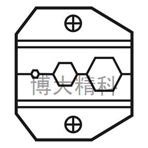 1PK-3003D8同軸口模HEX.068 1PK-3003D8同軸口模HEX.068