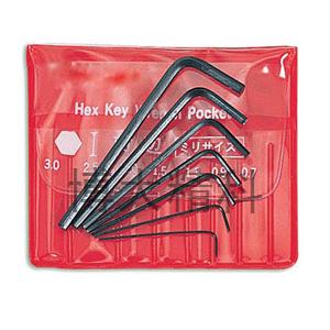 8PK-022迷你六角扳手組(7支組)0.7~3.0mm 
