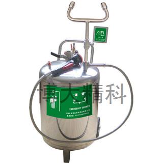 不銹鋼便攜移動推車式洗眼器