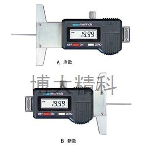 125-101袖珍數顯深度規（輪胎花紋） 