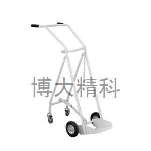 白色漆氧氣瓶推車 