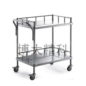 雙層小號520*400*850不銹鋼器械車 