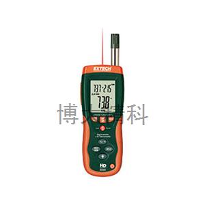 美國Extech HD500帶紅外測溫功能精密溫濕度儀