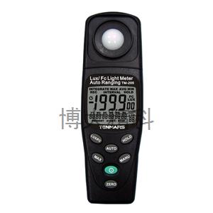 博大精科 TM-205 LUX/FC照度表