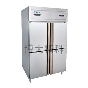 博大精科 QB-04L×2 四門雙機雙溫冰箱351W