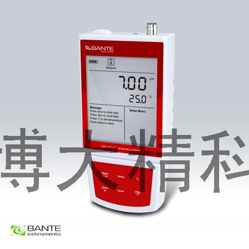 Bante220-UK經(jīng)濟型便攜式pH計