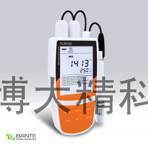 Bante904P-CN多參數便攜式電導率儀/TDS計/鹽度計/溶解氧儀